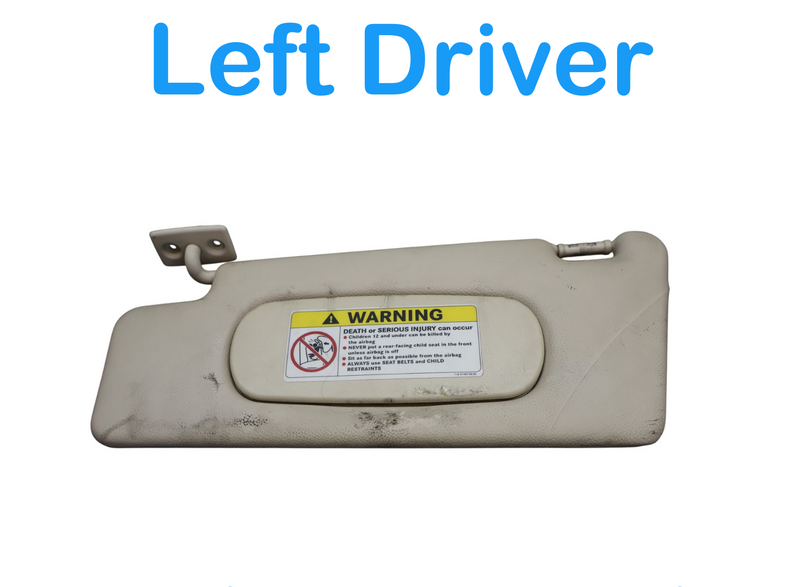 Load image into Gallery viewer, 03-12 Mercedes R230 SL600 SL55 AMG Left Side Sun Visor Sunvisor Shade Oem
