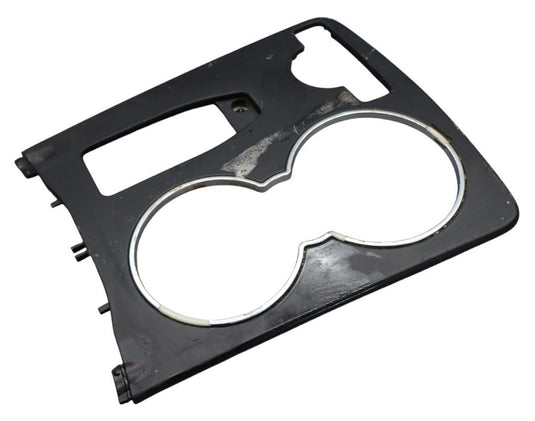 08-14 Mercedes W204 C350 C250 Center Console Cup Holder Bezel Trim Black Oem