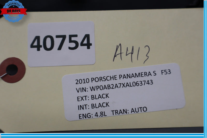 Load image into Gallery viewer, 10-16 Porsche Panamera Front Right Side Dashboard Panel Black Trim Oem
