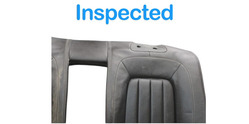 Load image into Gallery viewer, 12-18 Mercedes CLS400 CLS550 Rear Top Upper Seat Cushion Back Rest Black Oem
