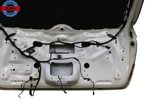 11-14 Porsche Cayenne 958S Trunk Lid Liftgate Tailgate Hatch Shell White OEM