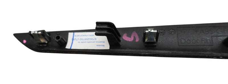 Load image into Gallery viewer, 14-21 Maserati Ghibli Quattroporte Front Right Interior Door Trim Molding Oem
