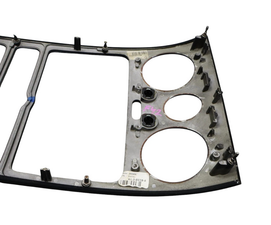 03-12 Bentley Continental Flying Spur Center Dashboard Shifter Bezel Trim Oem