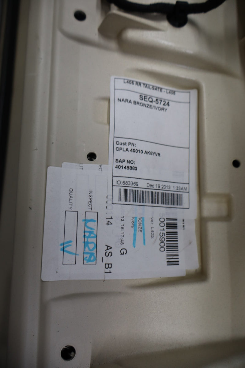 Load image into Gallery viewer, 13-22 LR Range Rover L405 Rear Trunk Lid Liftgate Tailgate Hatch Shell Oem
