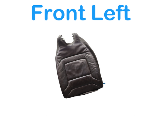 14-17 BMW i3 i3s I01 Front Left Driver Side Upper Top Seat Cover Cushion Oem