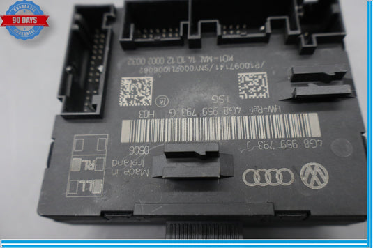 12-18 Audi A6 A6 Quattro S6 Front Left Driver Side Door Control Module Oem