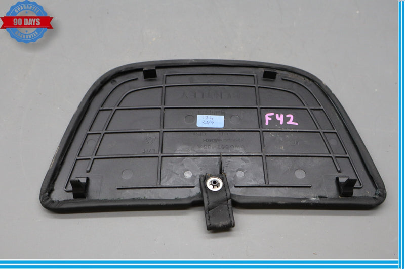Load image into Gallery viewer, 06-12 Bentley Continental Rear Left Top Deck Child Latch Leather Cover Oem
