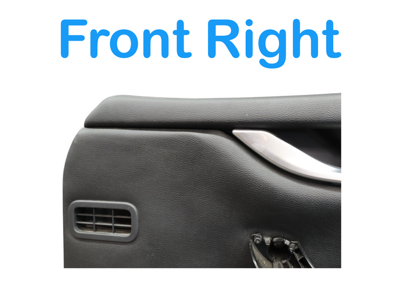 Load image into Gallery viewer, 14-17 Maserati Ghibli Front Right Side Interior Door Panel Trim Cover Black Oem
