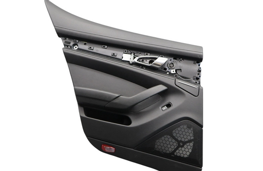 10-16 Porsche Panamera 970 Rear Left side Interior Door Panel Cover Black Oem