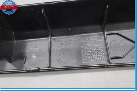 09-15 BMW 750i 750Li Front Right Passenger Seat Rail Track Cover Trim Oem