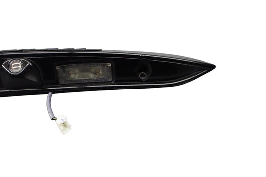 14-17 Maserati Ghibli Rear Trunk Lid Finisher Trim Light Bar W/ Camera Black Oem