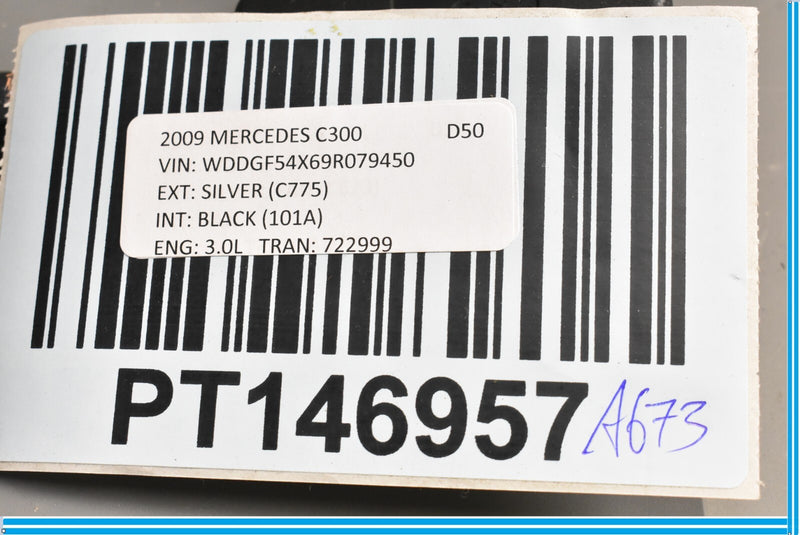 Load image into Gallery viewer, 08-14 Mercedes C300 C350 W204 Front Right Seat Belt Retractor Black Oem
