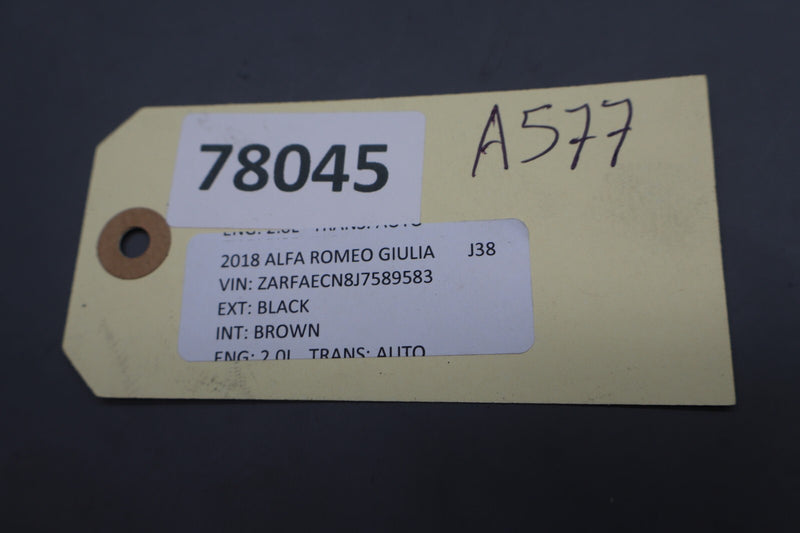 Load image into Gallery viewer, 17-25 Alfa Romeo Giulia 952 Front Right Side Seat Belt Seatbelt Buckle Oem
