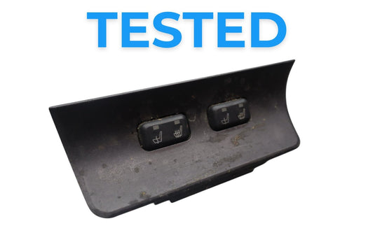 02-05 Ford Thunderbird Front Heated Seat Control Switch Panel Black Oem