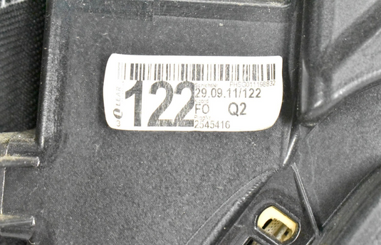 11-17 Mercedes W207 E350 E550 Convertible Rear Upper Top Seat Cushion Oem