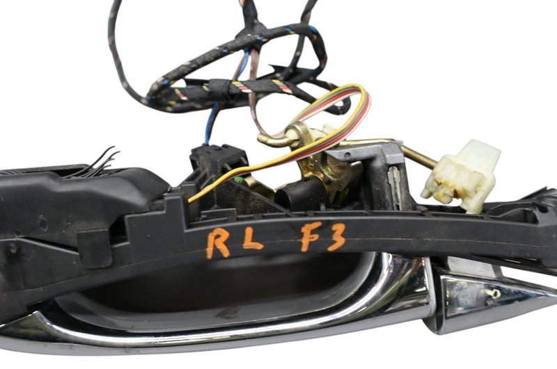 Load image into Gallery viewer, 00-06 Mercedes S600 W220 Rear Left Driver Side Exterior Door Handle Sliver Oem
