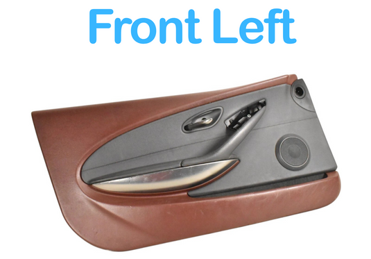 04-05 BMW E64 645Ci Front Left Driver Side Interior Door Panel 51417115503 Oem