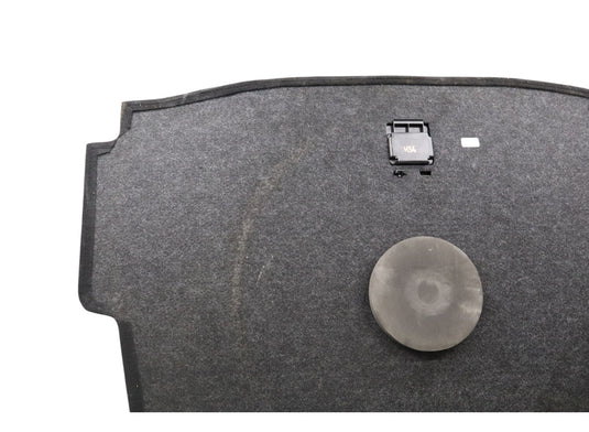 10-18 Mercedes E350 CLS550 W218 Rear Trunk Floor Carpet Cover Panel Black Oem