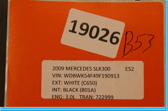 05-11 Mercedes SLK280 SLK300 E320 E350 Anti Theft Alarm Module Unit Oem