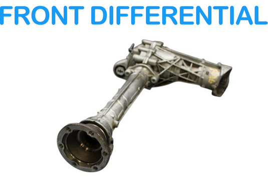 11-14 Volkswagen VW Touareg Front Differential Axle Carrier Assembly Oem