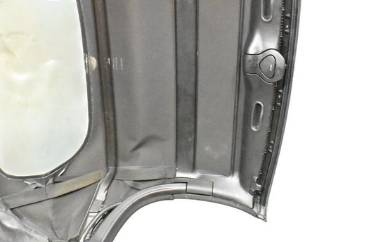 97-04 Porsche Boxster Soft Roof Folding Top W/ Frame & Back Glass Black Oem