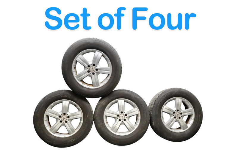 Load image into Gallery viewer, 07-09 Mercedes X164 GL450 GL550 8 x R18 18" Wheel Rim Rims Set of 4 Tires OEM
