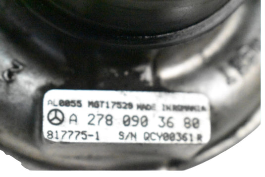 13-19 Mercedes Gl450 X166 4.6l Engine Right Side Turbocharger Turbo Charger Oem