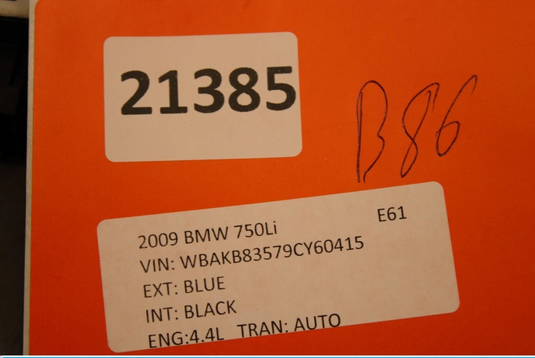 09-12 BMW 750i 750Li F01 Theft Lock Control Module Unit 9205691 Oem