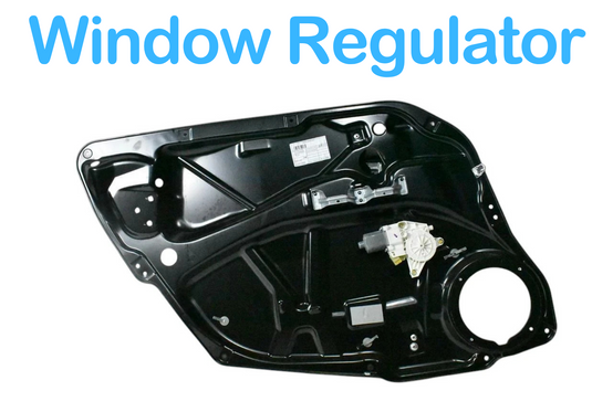 06-12 Mercedes W251 R350 R550 Rear Right Side Window Regulator Motor Panel OEM