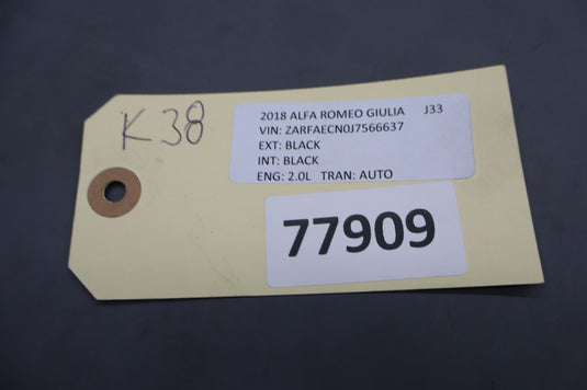 17-23 Alfa Romeo Giulia Front Left Driver Seat Computer Control Module Unit Oem