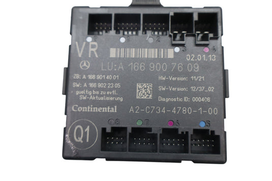 06-19 Mercedes X164 ML350 GL450 Front Right Door Control Module Unit ECU Oem