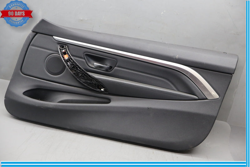 Load image into Gallery viewer, 14-20 BMW 428i Front Right Passenger Side Interior Door Panel Cover Black Oem
