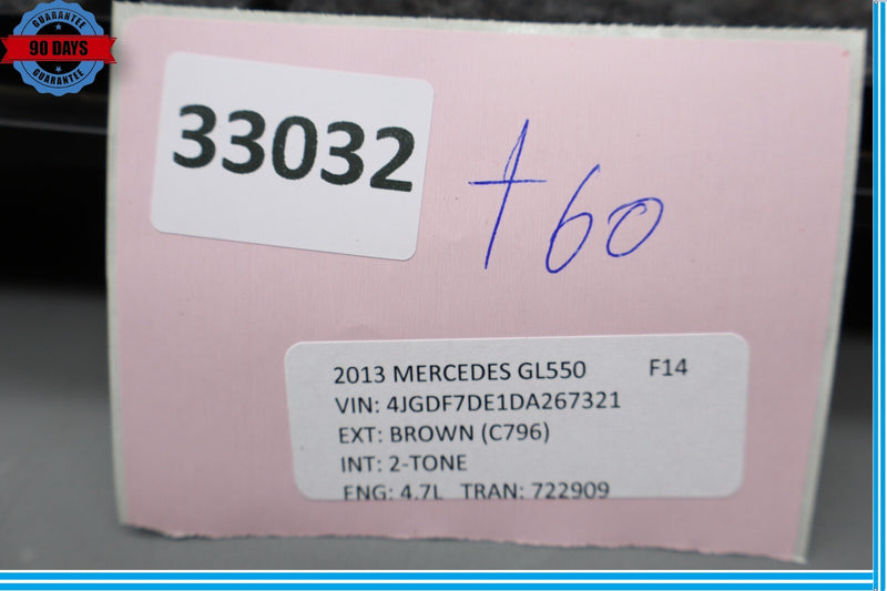 Load image into Gallery viewer, 13-19 Mercedes X166 GL450 Right Side Under Dash Trim Cover Panel  Oem
