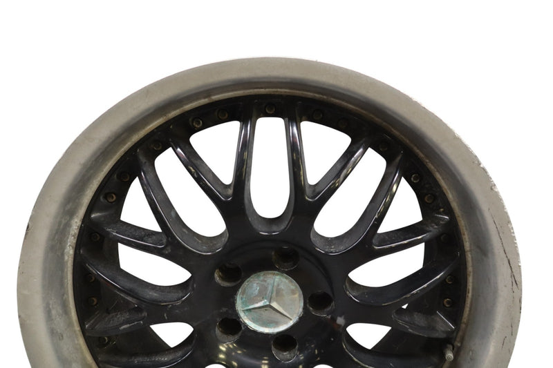 Load image into Gallery viewer, Used Alloy Wheels Ssw Mesh038 5 Holes 112 Black Glass Edge Et45 8-18 Inches

