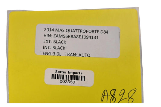 14-17 Maserati Quattroporte M156 3.0L ECU ECM Engine Computer Control Module OEM