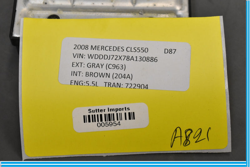 Load image into Gallery viewer, 06-11 Mercedes CLS550 CLS500 W219 Body Control Module Unit ECU BCM Oem
