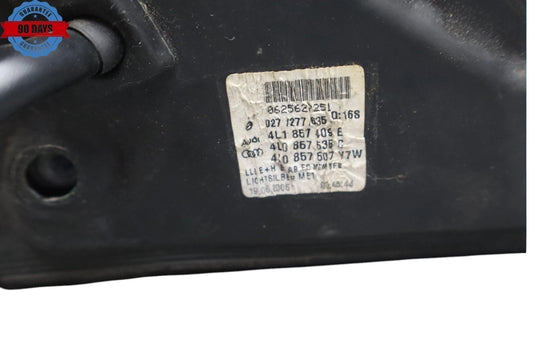 07-09 Audi Q7 4L Front Left Driver Side Exterior Power Door Mirror Oem