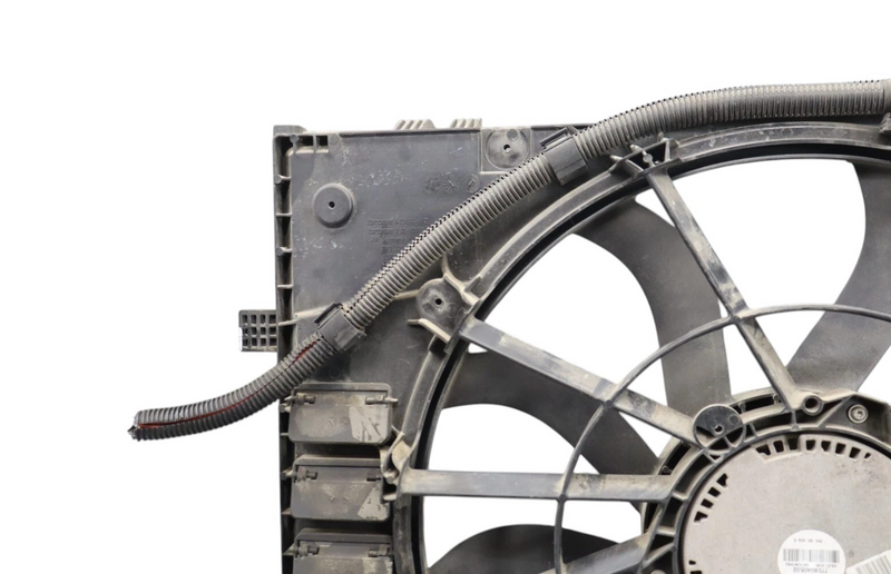 Load image into Gallery viewer, 11-17 Volkswagen VW Touareg Radiator Cooling Fan Shroud Assembly Oem
