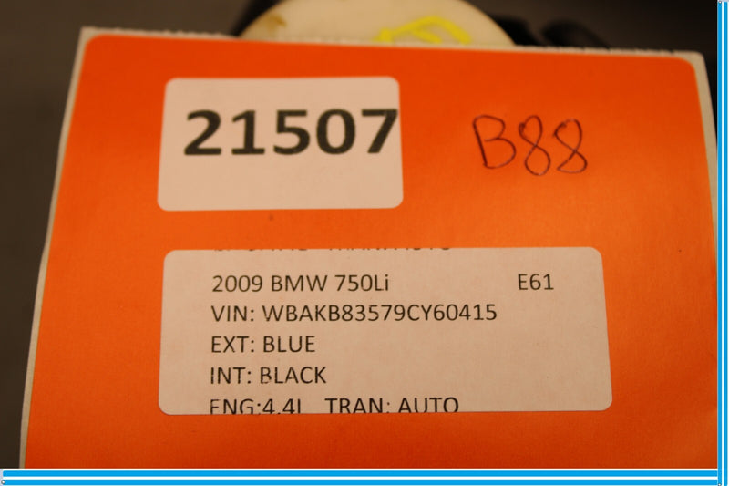 Load image into Gallery viewer, 09-15 BMW 750Li F01 F02 Rear Left Driver Side Seat Belt Seatbelt Retractor Oem
