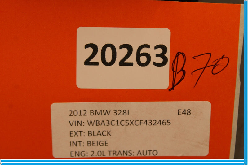 Load image into Gallery viewer, 12-18 BMW 320i 328i F30 Rear Center Seat Belt Seatbelt Retractor Oem

