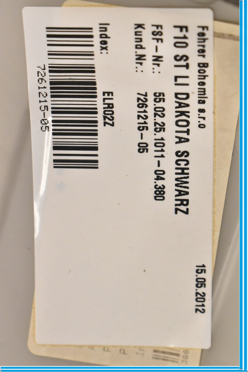 Load image into Gallery viewer, 11-16 BMW 528i 535i 550i F10 Rear Left Driver Corner Upper Seat Cushion Trim Oem
