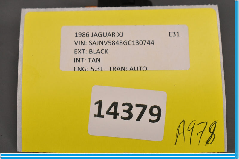 Load image into Gallery viewer, 83-87 Jaguar XJ6 XJS X351 Door Window Control Switch Button Oem
