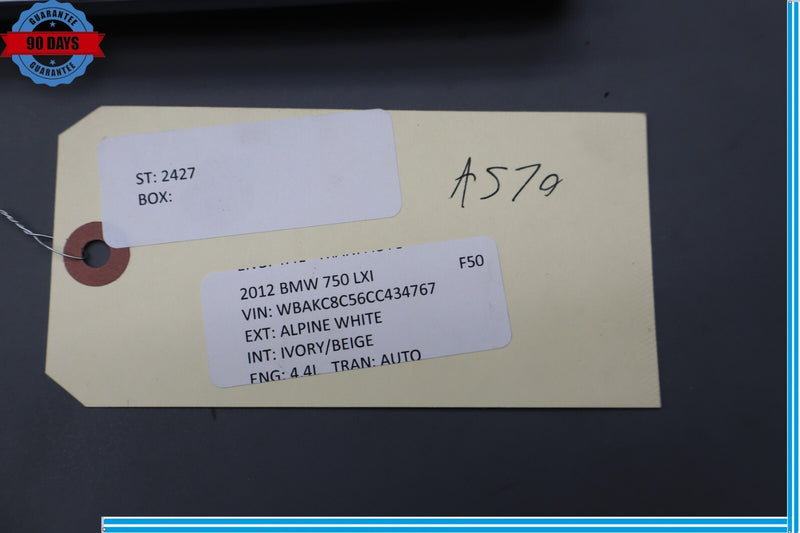 Load image into Gallery viewer, 09-15 BMW 740i 750Li xDrive Front Dash Climate Control Switch Trim Bezel Oem
