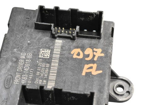 18-23 Jaguar E-Pace Front Left Driver Side Door Computer Control Module Unit Oem
