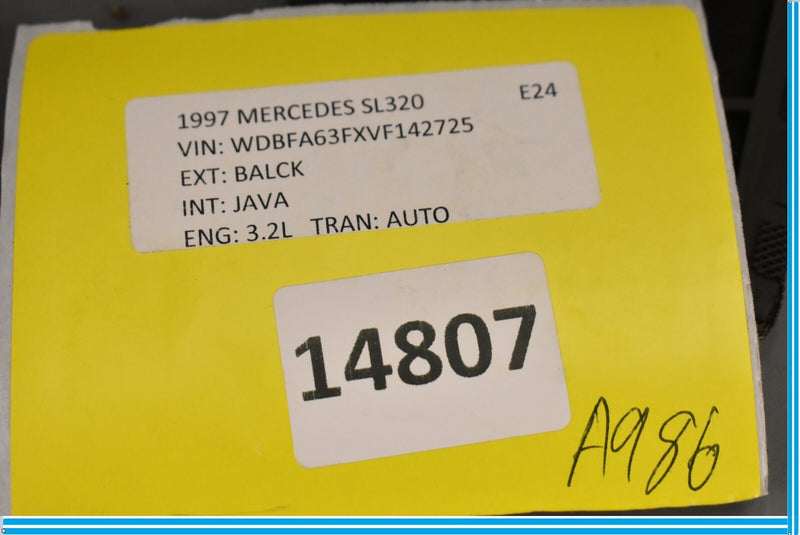 Load image into Gallery viewer, 94-02 Mercedes SL320 SL500 Right Side Dashboard Speaker Cover Panel Trim Oem
