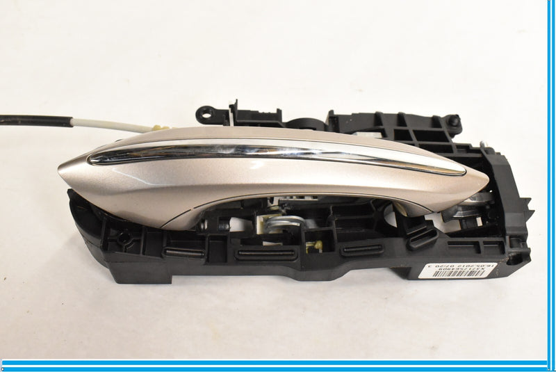 Load image into Gallery viewer, 11-16 BMW 528i 535i 550i F10 Rear Left Outside Exterior Door Handle Tan Oem
