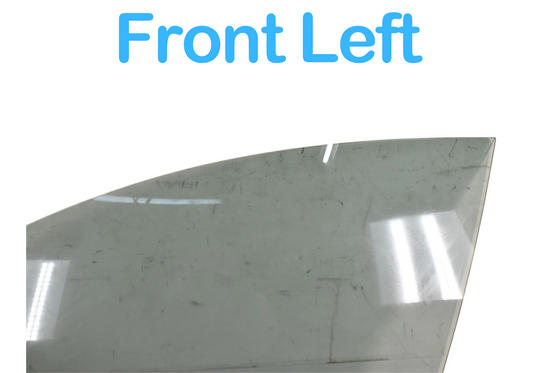 10-15 Jaguar XJ XJL X351 Front left Driver Side Door Window Glass 43R00043 Oem
