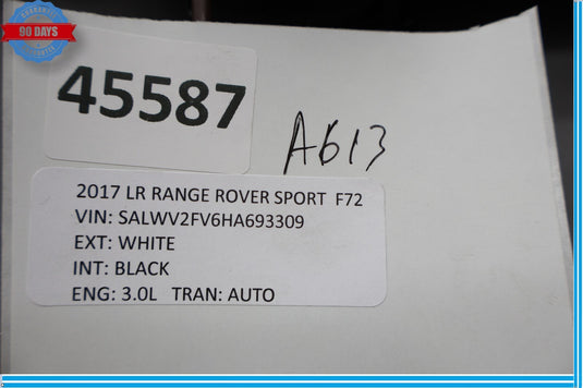 14-17 Land Rover Range Rover Sport Front Right Seat Lumber Support Oem