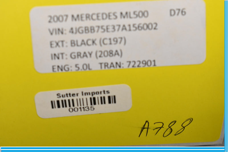 Load image into Gallery viewer, 06-11 Mercedes ML500 Mass Air Flow Sensor 0280217810 Oem

