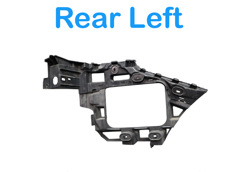 Load image into Gallery viewer, 11-14 Volkswagen Touareg VW Rear Left Driver Bumper Guide Mount Bracket Oem
